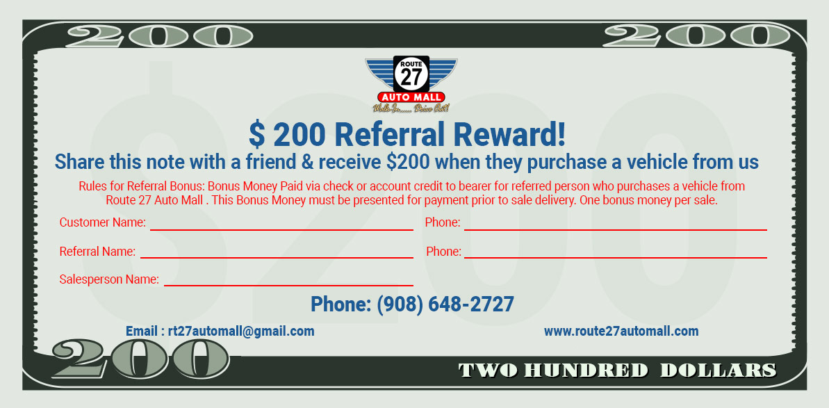 Referral Reward Referral Reward
